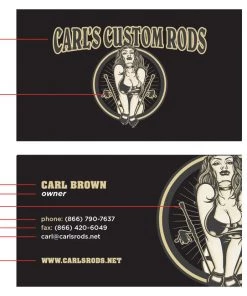 Mud Hole Gear Custom Business Cards: Pinup Girl 6 Mud Hole Gear Custom Business Cards: Pinup Girl