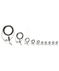 CRB Medium Duty Spinning Rod Guide Kits Components
