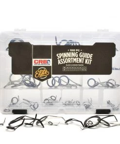 Components CRB Spinning Guide Assortment Kits - Black & Chrome Combo