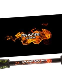 CRB Supplies Custom Rod Skinz - Fire