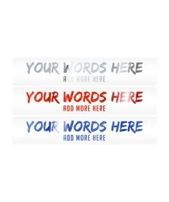 Mud Hole Customizable Designer Rod Decals - Brush