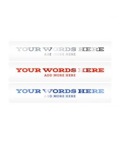 Mud Hole Customizable Designer Rod Decals - Vintage Supplies