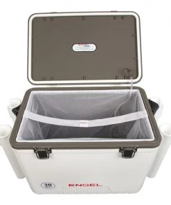 Engel USA Gear Engel 30QT Live Bait Dry Box/Cooler W/ Rod Holders