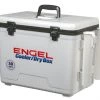 Engel USA Gear Engel 30 Qt. Cooler/Dry Box With Rod Holders - White 1 Engel USA Gear Engel 30 Qt. Cooler/Dry Box With Rod Holders - White