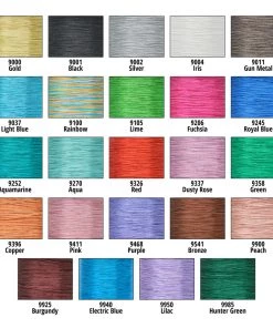 FishHawk Premium Metallic Thread Supplies