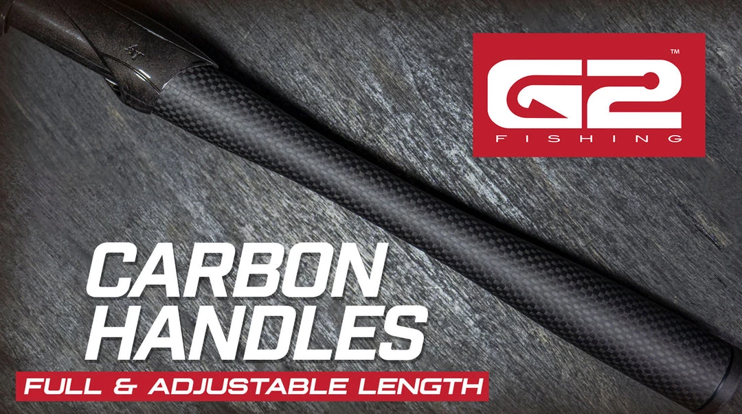 American Tackle Co. G2 Carbon Handle 9" Full Length Grip Kits For G2 Casting Reel Seats 4 American Tackle Co. G2 Carbon Handle 9" Full Length Grip Kits For G2 Casting Reel Seats