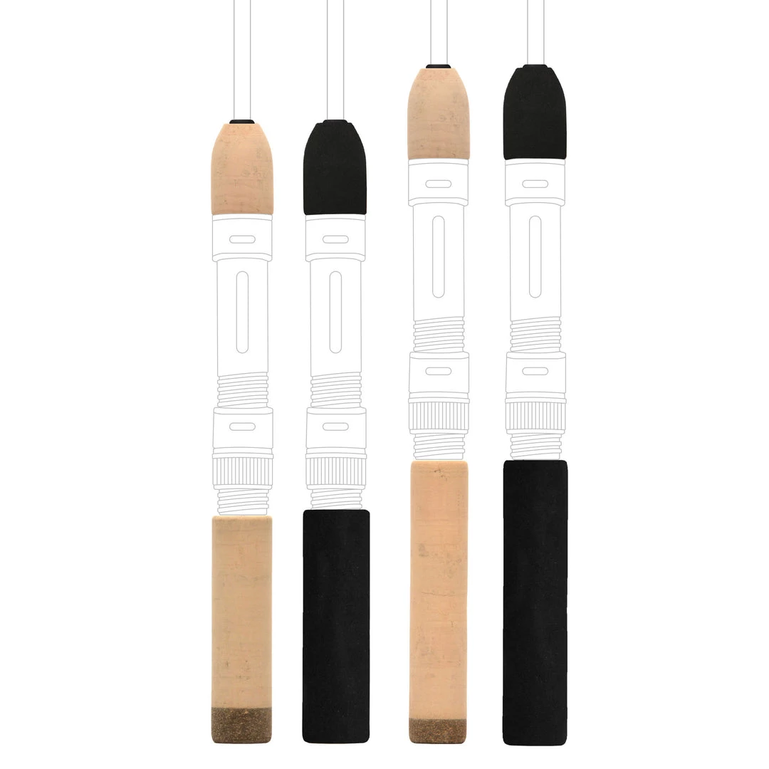 CRB Components One-Piece Rear Grip Kits For Ice Rods 3 CRB Components One-Piece Rear Grip Kits For Ice Rods