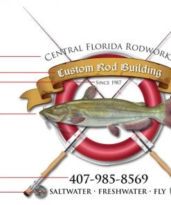 Mud Hole Custom Hoodie: Life Ring With Crossing Rods