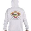 Mud Hole Custom Hoodie: Life Ring With Crossing Rods 2 Mud Hole Custom Hoodie: Life Ring With Crossing Rods