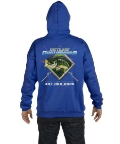 Mud Hole Gear Custom Hoodie: Largemouth Bass Chasing Lure 14 Mud Hole Gear Custom Hoodie: Largemouth Bass Chasing Lure