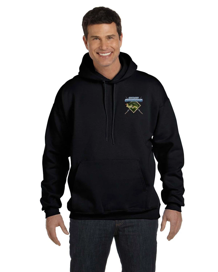 Mud Hole Gear Custom Hoodie: Largemouth Bass Chasing Lure 9 Mud Hole Gear Custom Hoodie: Largemouth Bass Chasing Lure