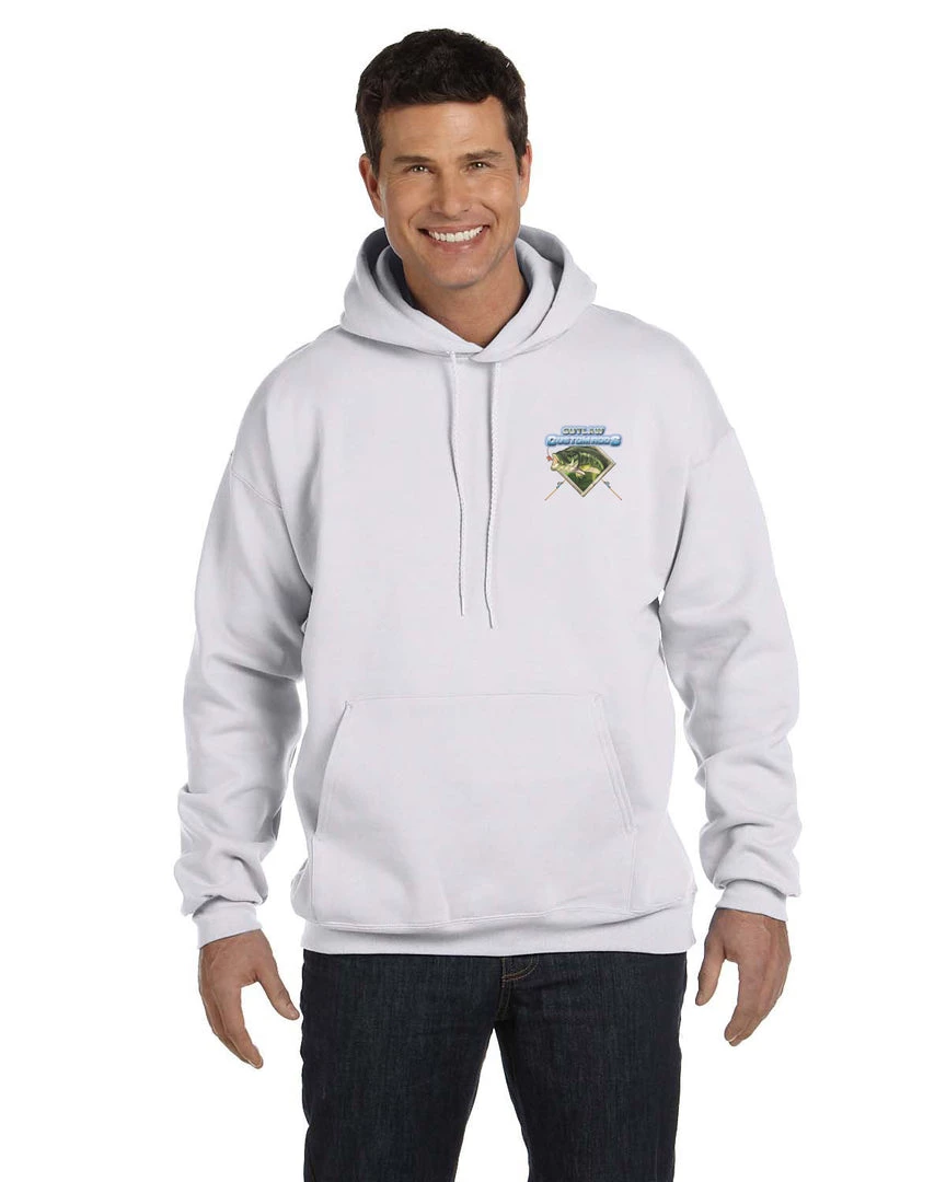 Mud Hole Gear Custom Hoodie: Largemouth Bass Chasing Lure 11 Mud Hole Gear Custom Hoodie: Largemouth Bass Chasing Lure