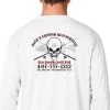 Mud Hole Long-Sleeve Mesh Performance Tee: Skull With Crossing Rods 2 Mud Hole Long-Sleeve Mesh Performance Tee: Skull With Crossing Rods
