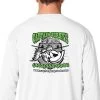 Mud Hole Custom Long-Sleeve Mesh Performance Tee: Green Bones Gear