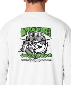 Mud Hole Custom Long-Sleeve Mesh Performance Tee: Green Bones Gear