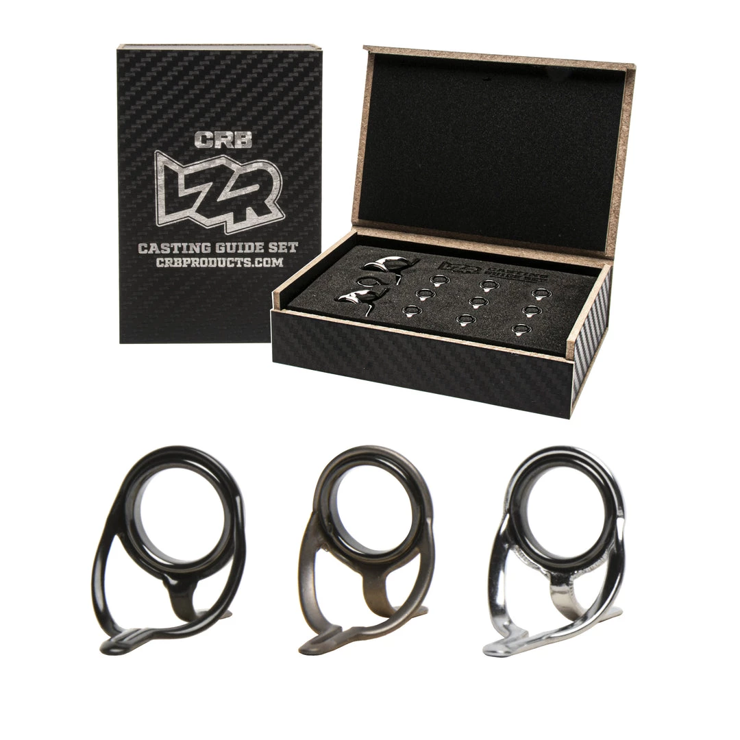CRB LZR Light-Duty Casting Rod Guide Kits 3 CRB LZR Light-Duty Casting Rod Guide Kits