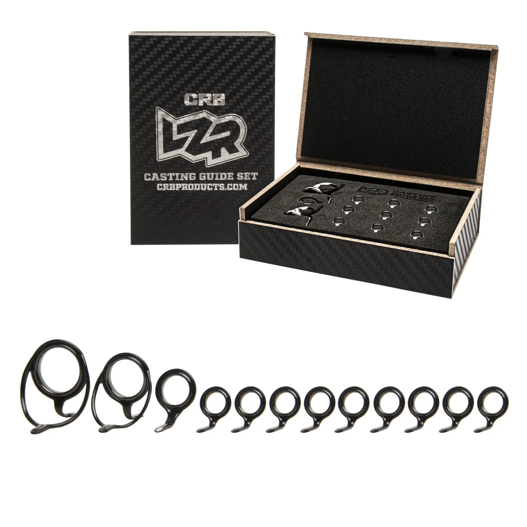 CRB LZR Medium-Duty Casting Rod Guide Kits 9 CRB LZR Medium-Duty Casting Rod Guide Kits