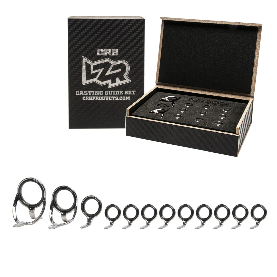 CRB LZR Medium-Duty Casting Rod Guide Kits 7 CRB LZR Medium-Duty Casting Rod Guide Kits