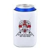 Mud Hole Gear Personalized Can Koozie 016 Pirate Skull Life Preserver