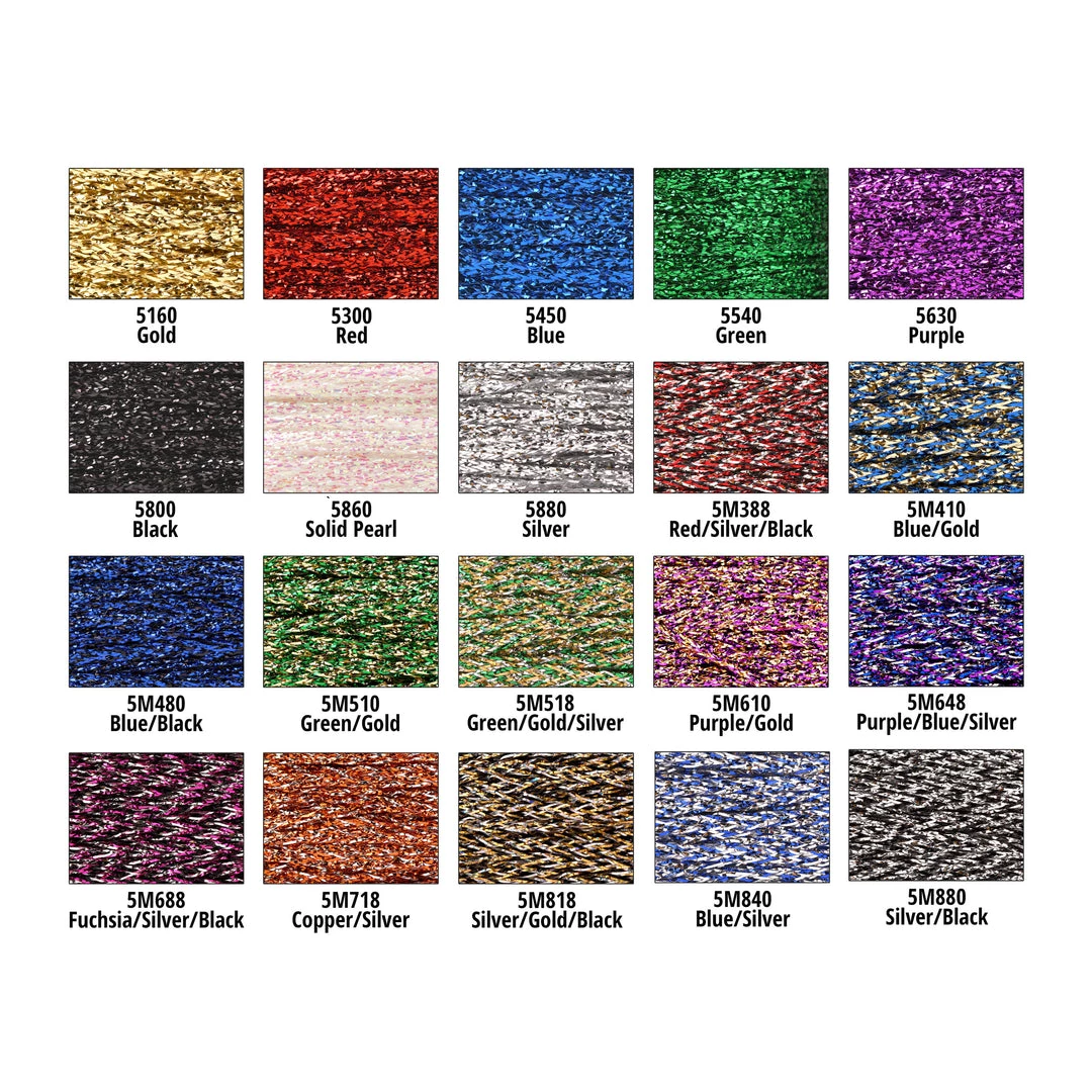 ProWrap Metallic Braid Thread Supplies 4 ProWrap Metallic Braid Thread Supplies