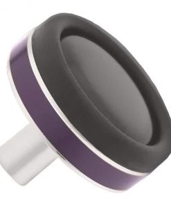 CRB Rubber Butt Cap With Designer Aluminum Trim Components