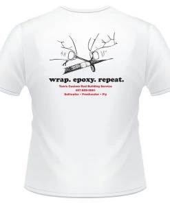 Mud Hole Custom T-Shirt: Wrap, Epoxy, Repeat