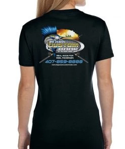 Mud Hole Women's Custom T-Shirt: Jumping Marlin